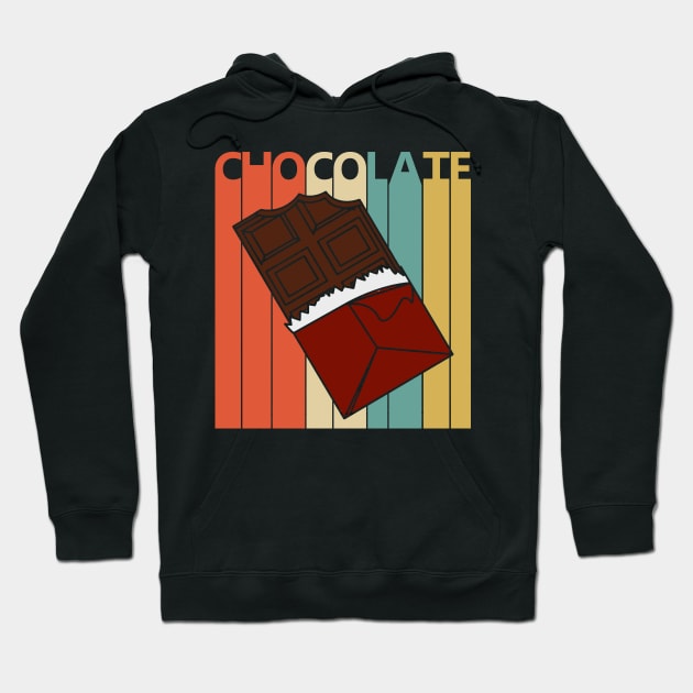 Vintage Chocolate Bar Hoodie by GWENT